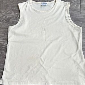 Bon Worth Women's Cream Tank Top